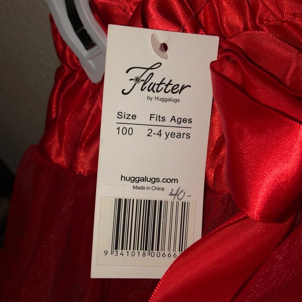 Flatter red tutu - Picture 4 of 4